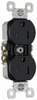 TradeMaster Tamper-Resistant Receptacle -- 3232TRNABK - Image