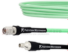 Low Loss Test SMA Male (Plug) to TNC Male (Plug) Cable LL335i Coax Up To 18 GHz, 1.35 VSWR in 50 cm and RoHS - FMCA1274-50CM - Fairview Microwave Inc.