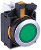 Panel Mount Indicator, Led, 22Mm, Green, 12V; Led Color Idec - 60T5430 - Newark, An Avnet Company