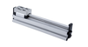 T-slot extrusion stage, single carriage, passive guide, 1550 mm travel - LC40G1550 - Zaber Technologies, Inc.