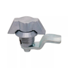 Knob Latch; Natural, Handle Material=Die Cast Zinc, Chrome Plated -- ELH-40 - Image