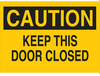 Door Sign - 22514 - Brady Corporation