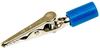 Alligator Clip, 7.9Mm, 10A, Blue; Connector Type Mueller Electric - 37B8842 - Newark, An Avnet Company