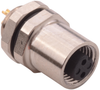 Sensor Connector, M5, Rcpt, 2Pos, Panel; Product Range Norcomp - 76Y0109 - Newark, An Avnet Company