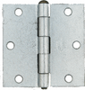 Galvanized Steel Hinge with Removable Brass Pin - 219112 - HardwareSource, Inc.