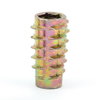 E-Z Hex™ Threaded Insert for Soft Wood - Flush - M6-1.0 x 20mm - 800610-20 - E-Z LOK