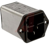 Module, Power Entry; 1; 125/250 VAC; 6 A; 0.5 mA (Max.) @ 250 V/60 Hz; Black - 70080732 - Allied Electronics, Inc.