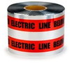 3M Scotch 408 Red Warning Tape - 6 in Width x 1000 ft Length - 5 mil Thick - 57781 - 051128-57781 - R. S. Hughes Company, Inc.