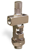 Cross Heavy Duty Sight Feed Valve, Solid Gasket, 3/8” Female NPT Inlet, 3/8” Female NPT Outlet, 1”-14 Remote Mounting Thread, Tamperproof - B748-11SG - Oil-Rite Corp.