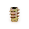E-Z Hex™ Threaded Insert for Soft Wood - Flush - 10-24 x 13mm - 801024-13 - E-Z LOK