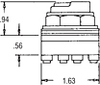 30.5mm Push Buttons - 40031-001 - Rees, Inc.