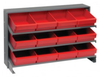 Bins & Systems - Super Tuff Euro Drawers (QED Series) - Sloped Shelving Systems - Bench Racks - QPRHA-701 - Image