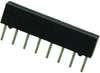 Resistor, Bussed Resistor Network 7, 6.8Kohm, 2%, Sip; Resistance Bourns - 32K8974 - Newark, An Avnet Company