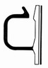 10778-00 Cord Restraint Clip -  - Tele-Communication, Inc.
