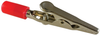 Alligator Clip, 0.32In, Red, 10A; Connector Type Hoffman Products - 90F7186 - Newark, An Avnet Company