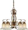 2420-05-41 Mid. Chandeliers-Glass Down - 413767 - Capital Lighting, Inc.