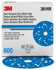 3M Hookit Ceramic Aluminum Oxide Hook & Loop Disc - 5 in Diameter Multi-Hole Vacuum Holes - 36169 - 051131-36169 - R. S. Hughes Company, Inc.