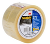3M Scotch 372 Clear Standard Box Sealing Tape - 72 mm Width x 100 m Length - 2.2 mil Thick - 68759 - 051115-68759 - R. S. Hughes Company, Inc.