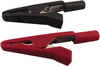 Alligator Clip, 4Mm, Black/red, 8A; Connector Type Hirschmann Test And Measurement - 06WX5835 - Newark, An Avnet Company