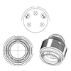 Circular Connector Assemblies - 1178-HV06RF37-57R-ND - DigiKey