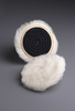 3M Finesse-It White Wool Pad Hook & Loop Attachment - 5 1/4 in Diameter - 85079 - 051144-85079 - R. S. Hughes Company, Inc.