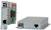 10/100/1000BASE-T UTP to 1000BASE-X or 100BASE-X Managed Ethernet VLAN Media Converter -- iConverter® GX/T2 - Image
