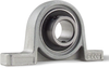 Zinc Aluminum Mini Pillow Block - Set Screw (KP) Mounted Unit Miniature Bearings -- KP007-35MM - Image