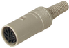 Din Audio/video Conn, Jack, 8Pos, Pe; No. Of Contacts Hirschmann - 67AC3864 - Newark, An Avnet Company
