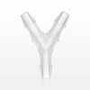Y Connector, Barbed, Natural - 88308 - Qosina Corp.