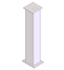 Naams Arh120 Drop Away Leaf Riser - Top Mount Machine Base Mounting | Tech Rim S -  - Tech Rim Standards, LLC