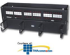 Hubbell Universal 48 Port Hinged Fold Down Patch Panel - P5E48UF - TelephoneStuff.com