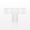 T Connector, Barbed, Natural - 61120 - Qosina Corp.