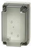 Enclosure, Smoked Transparent Cover - MNX UL PC 100/75 LT - Fibox Enclosures