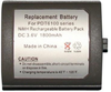 Nickel Metal Hydride-Nimh Battery, 3.6V, 1.8Ah; Battery Voltage Dantona Industries - 14N4664 - Newark, An Avnet Company