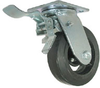Total Locking Caster - Moldon Rubber - Model 9A - 9AMR8x2-ML - Caster City, Inc.