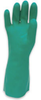 North Nitriguard Plus LA225G Green 8 Nitrile Unsupported Chemical-Resistant Gloves - 15 in Length - NORTH LA225G/8 - NORTH LA225G/8 - R. S. Hughes Company, Inc.