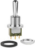 Toggle Switch, Spdt, 6A, 125V, Panel; Switch Operation Nkk Switches - 10X6793 - Newark, An Avnet Company