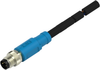 Sensor Cord, 3P, M8 Plug-Free End, 1.5M; Connector Type A Te Connectivity - 27AJ3065 - Newark, An Avnet Company