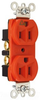 Duplex/Single Receptacle -- IG5262-RED - Image