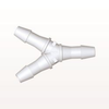 Y Connector, Barbed, White - HY830 - Qosina Corp.