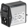 IEC Appliance Inlet C14 with Filter, Fuseholder 1- or 2-pole, Line Switch 2-pole -- DD12