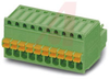 Terminal Block Plug; 4 A; 125 V; 2.50 mm; 28 to 20 AWG; 9; 2.50 kV; 80 V; PA - 70054701 - Allied Electronics, Inc.