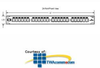 Leviton 24/48-Port Voice Grade Patch Panel - 49004-J24 - TelephoneStuff.com