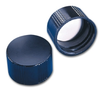 Black Polypropylene Ribbed Caps with F217 Liner -- 66692 - Image