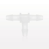 T Connector, Barbed, Natural - 11836 - Qosina Corp.