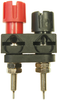 Binding Post, 30A, Black/red, Nickel Rohs Compliant Multicomp Pro - 22AJ1006 - Newark, An Avnet Company