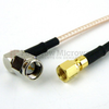 RA SMA Male to SMC Plug Cable RG-316 Coax in 48 Inch and RoHS - FMC0418315LF-48 - Fairview Microwave Inc.