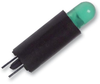 Indicator, Led Pcb, T-1 3/4, Green, 2.2V; Led Color Vcc (Visual Communications Company) - 95F9436 - Newark, An Avnet Company