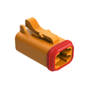 Rectangular Connector Housings - 889-AT06-4S-ORG-ND - DigiKey