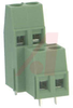 Block, Terminal; 17.5 A; 250 V; 5.08 mm; 26 to 14 AWG; 2; Screw; Soldering; PA - 70054450 - Allied Electronics, Inc.